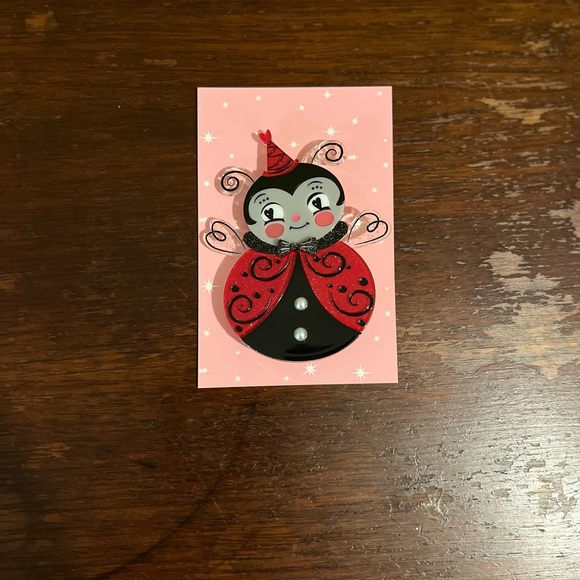 Little Love Bug Brooch by Johanna Parker - Picture 3 of 5